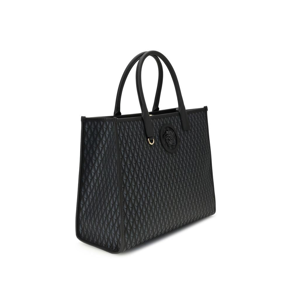 Black Cotton Handbag