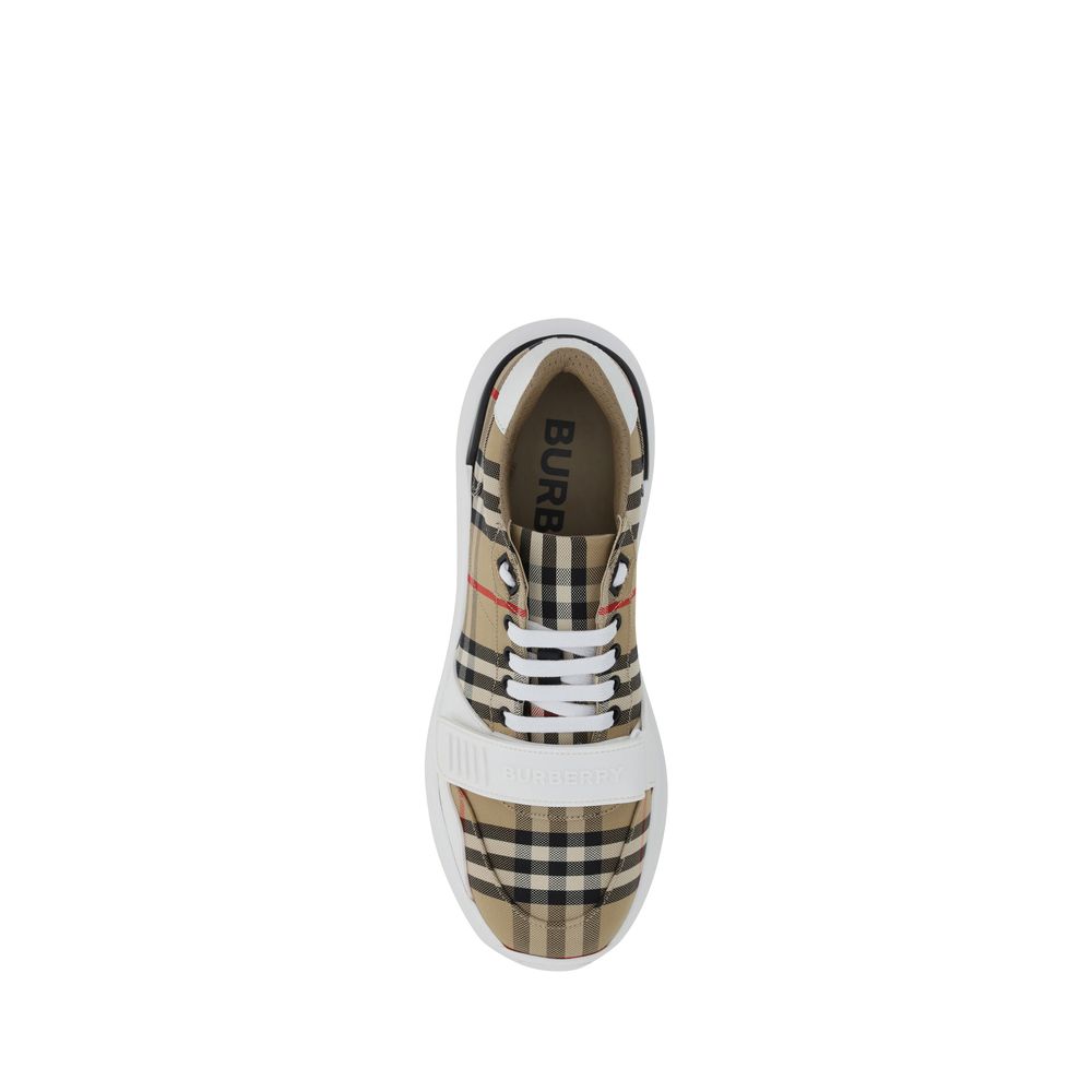 Beige Rubber Sneakers