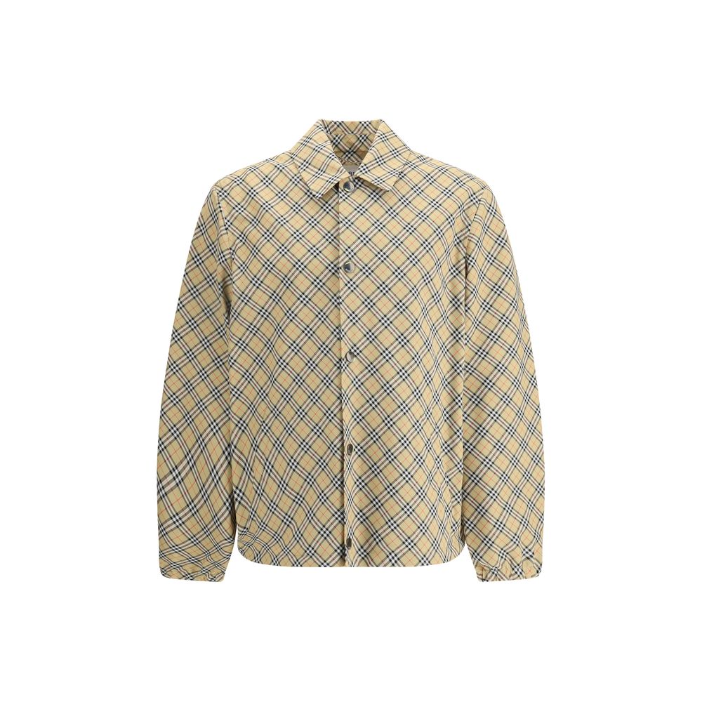 Beige Polyester Jackets And Coat