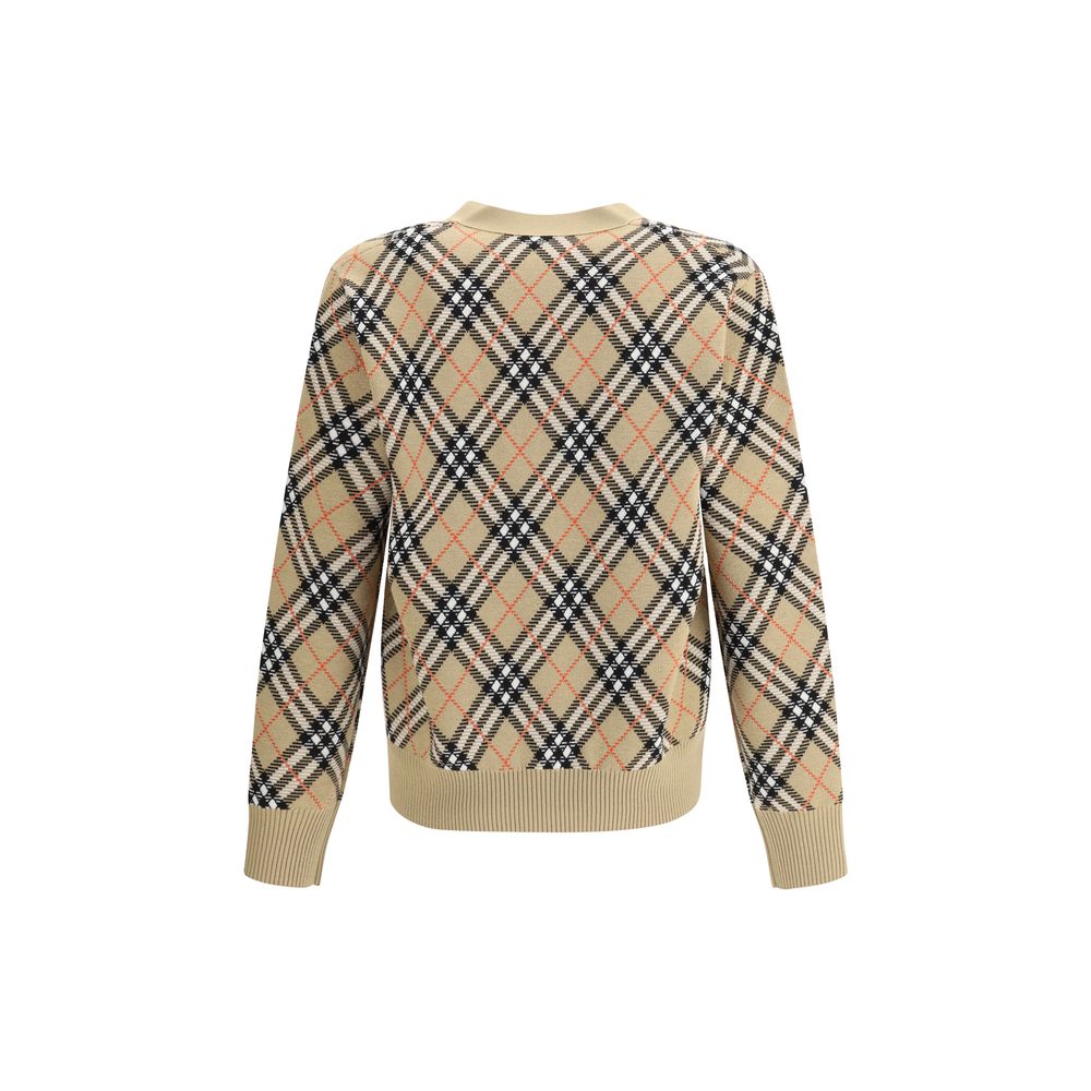 Beige Wool Cardigan