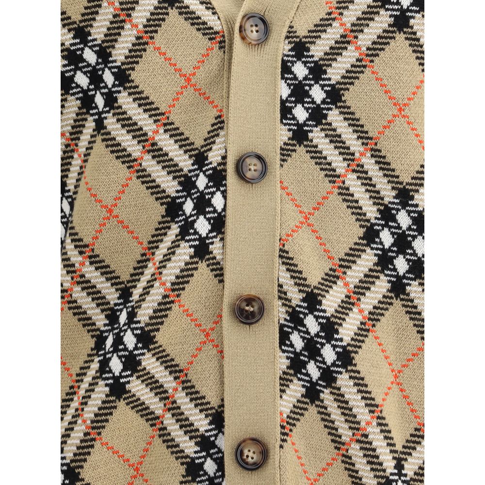 Beige Wool Cardigan
