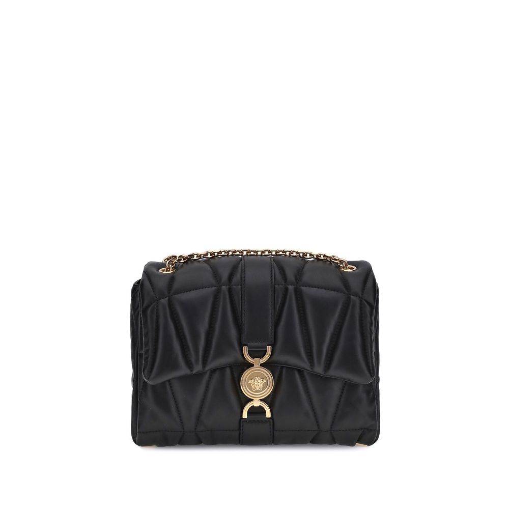 Black Calf Leather Bos Taurus Shoulder Bag