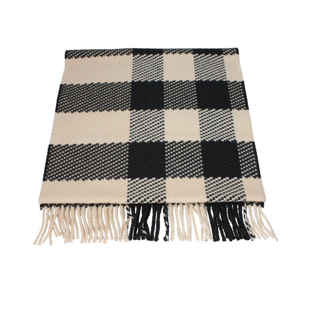 Beige Wool Scarf