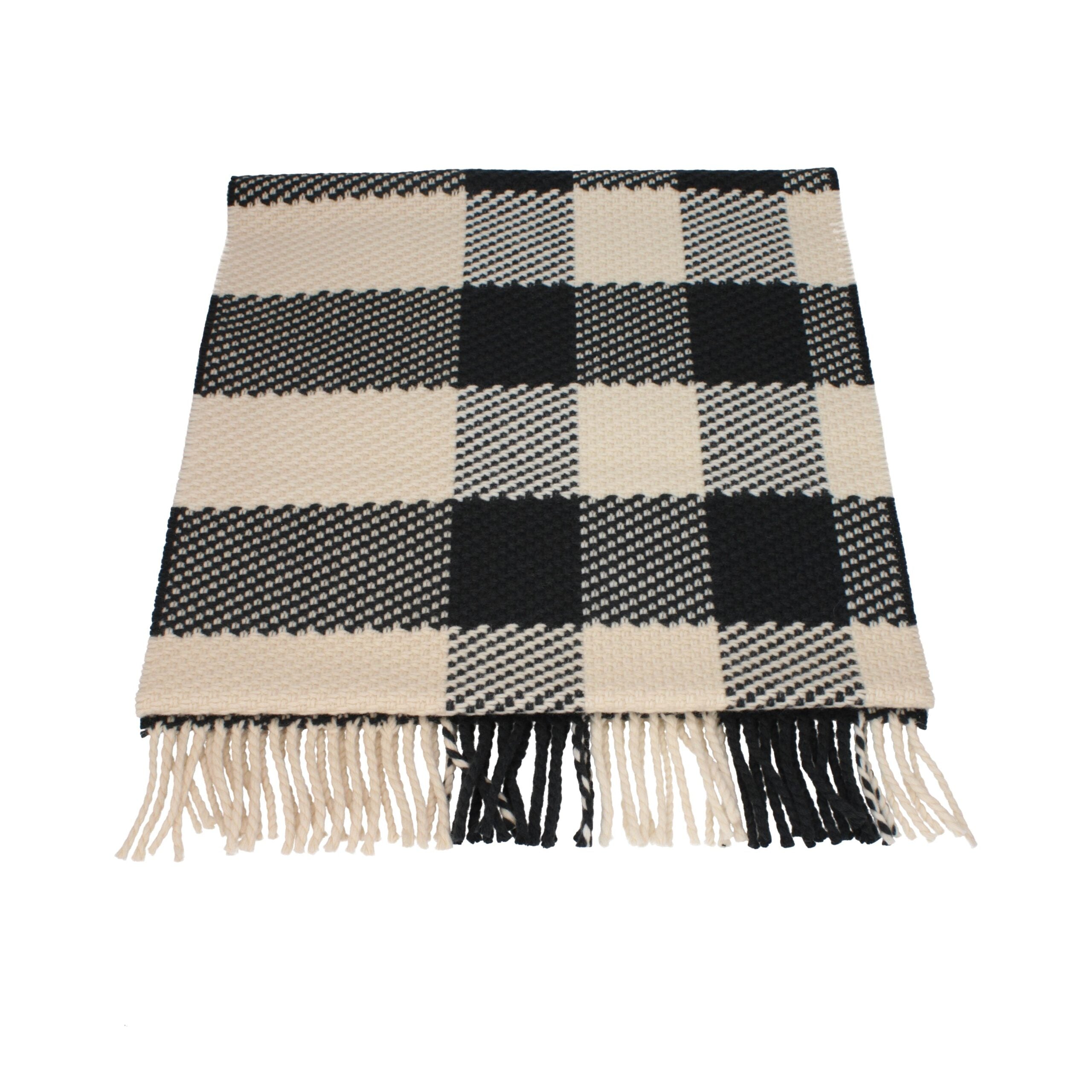 Beige Wool Scarf