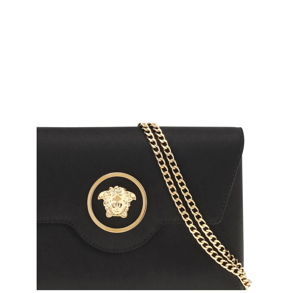 Black Calf Leather Bos Taurus Shoulder Bag