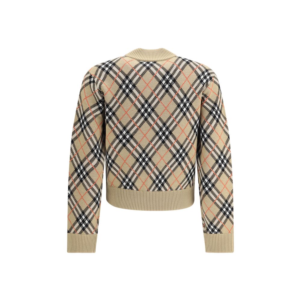 Beige Wool Cardigan