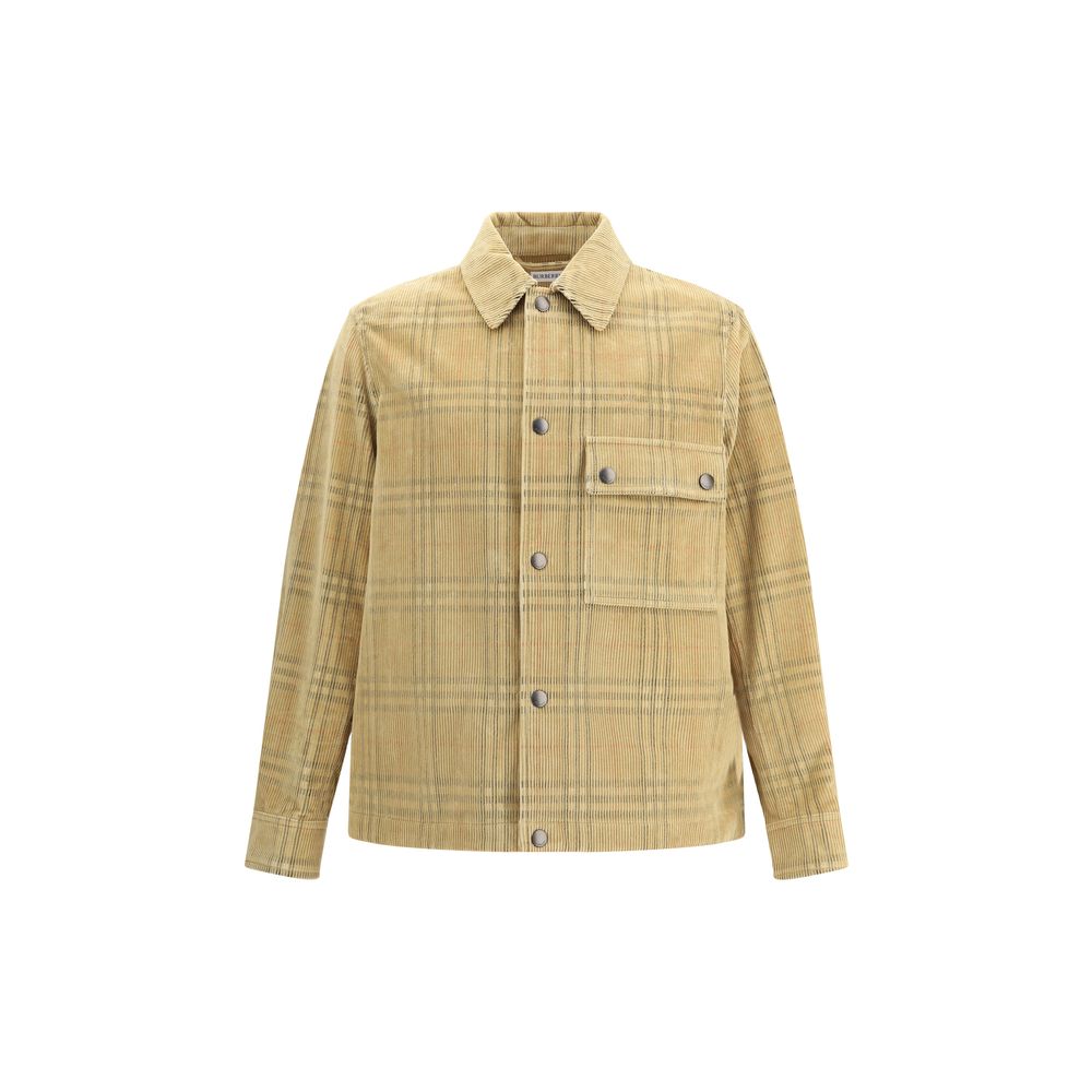 Beige Denim Shirt