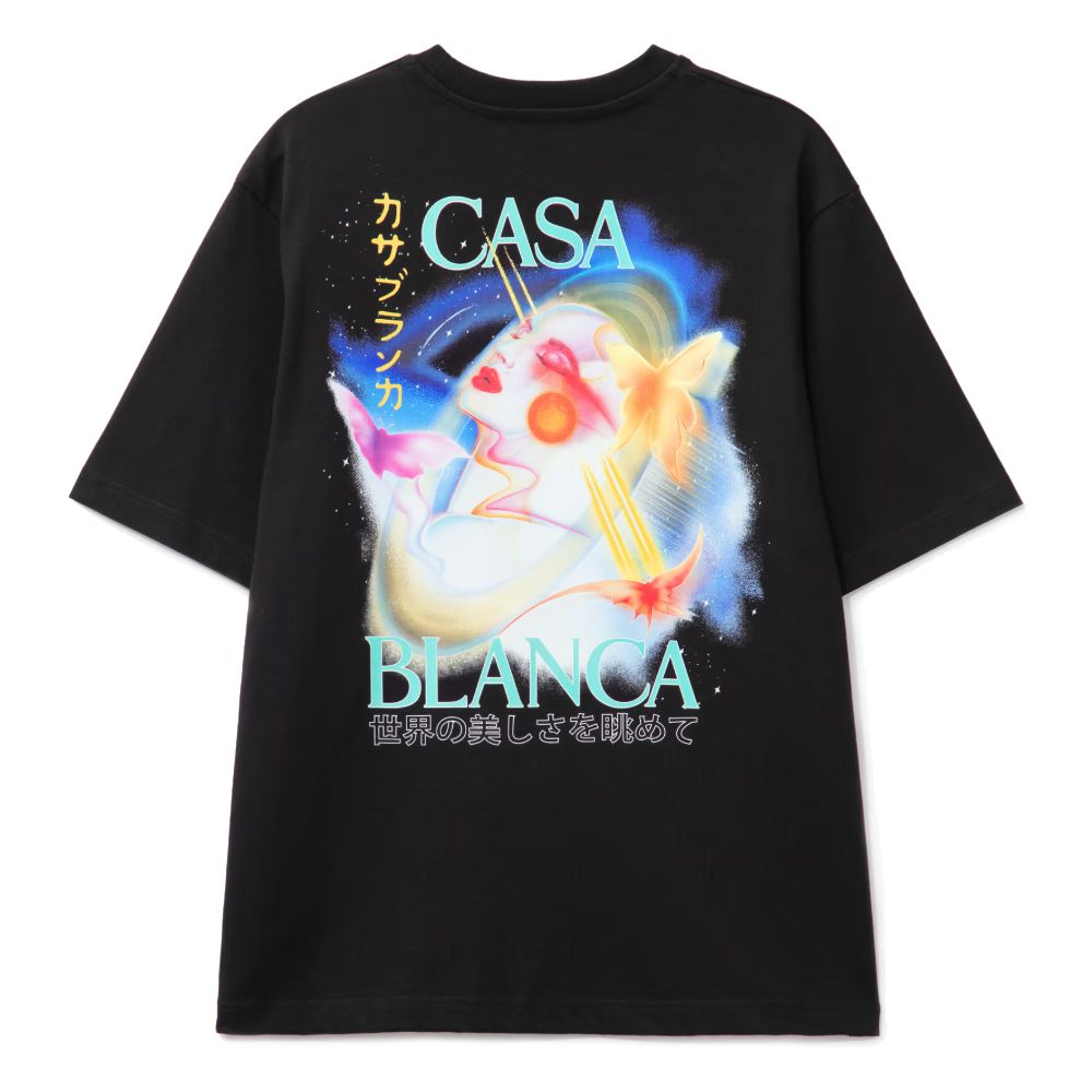 Black Cotton T-Shirt