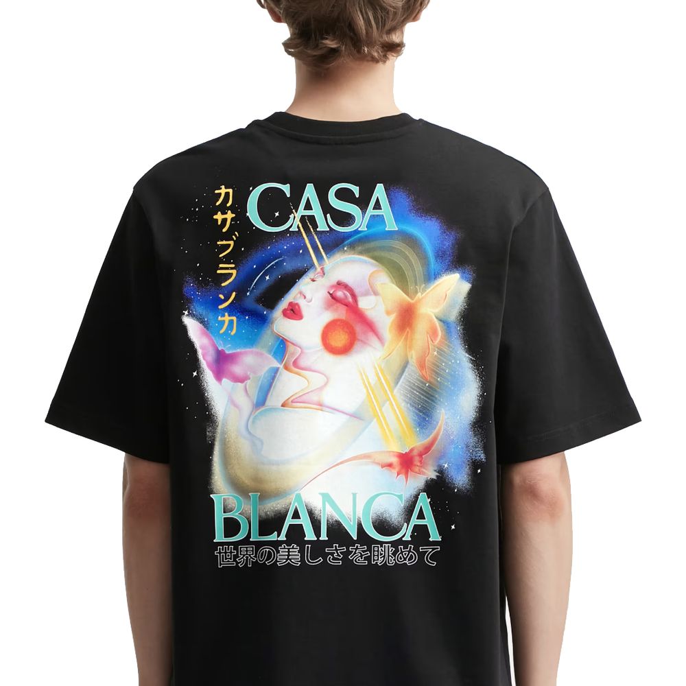 Black Cotton T-Shirt
