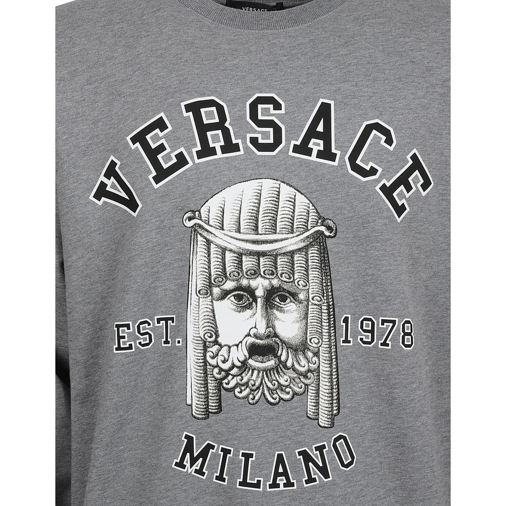 Gray Cotton Sweatshirt